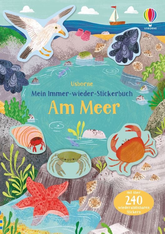 Produktbild: Mein Immer-wieder-Stickerbuch: Am Meer