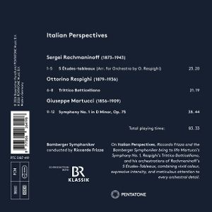 Produktbild: Rachmaninow/Martucci/Respighi: Italian Perspective
