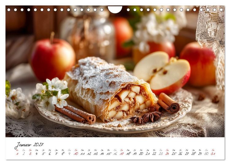 Produktbild: Klassiker aus Omas K&uuml;che - Zw&ouml;lf Kuchen mit Nostalgie-Gef&uuml;hl (Wandkalender 2027 DIN A4 quer), CALVENDO Monatskalender