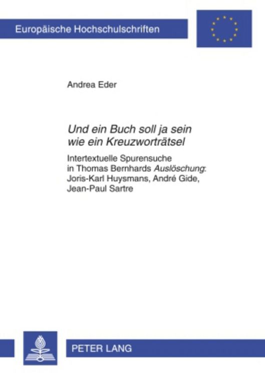 Produktbild: &laquo;Und ein Buch soll ja sein wie ein Kreuzwortraetsel&raquo;