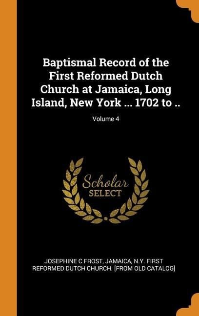 Produktbild: Baptismal Record Of The 1st Re