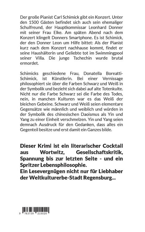 Produktbild: Donner Leon ermittelt: SCHWARZ-WEISS wie der Fl&uuml;gel des Todes