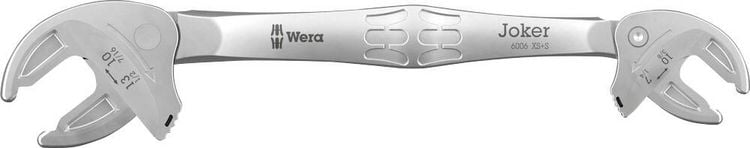 Produktbild: Wera 05020330001 6006 Joker XS/S Selbstjustierender Doppel-Maulschl&uuml;ssel Schl&uuml;sselweite (Metrisch) 7 - 13 mm Schl&uuml;sselweite (Zoll) 1/2" - 1/4"