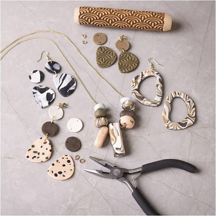 Produktbild: Creativ Company DIY Sets Modellieren Starter Kreativ Set Schmuck Modellieren, Jewellery, Kreativ Box