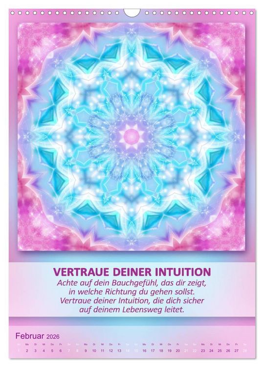 Produktbild: Light Energy Mandalas - Kalender - Vol. 2 (Wandkalender 2026 DIN A3 hoch), CALVENDO Monatskalender