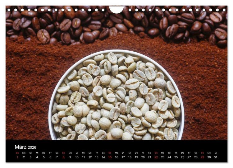 Produktbild: Kaffeezeit (Wandkalender 2026 DIN A4 quer), CALVENDO Monatskalender