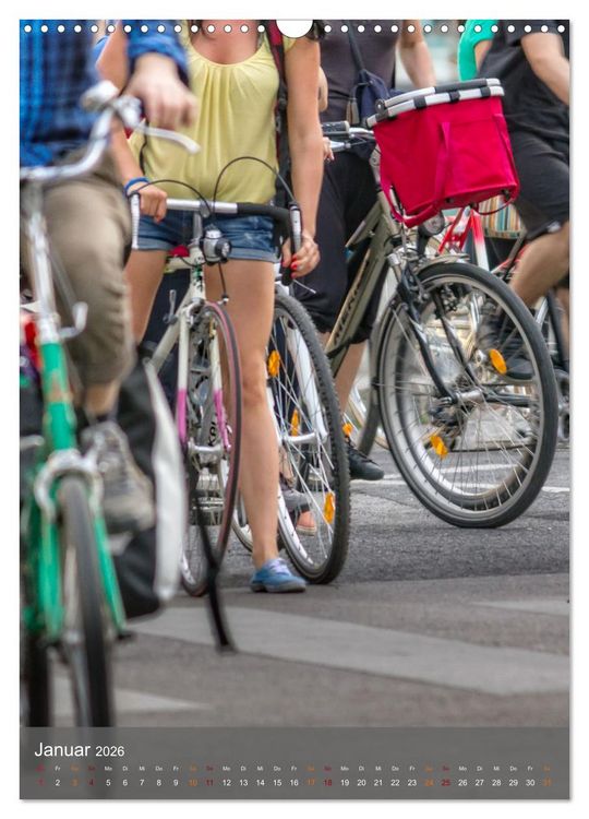 Produktbild: Fahrradfahren (Wandkalender 2026 DIN A3 hoch), CALVENDO Monatskalender