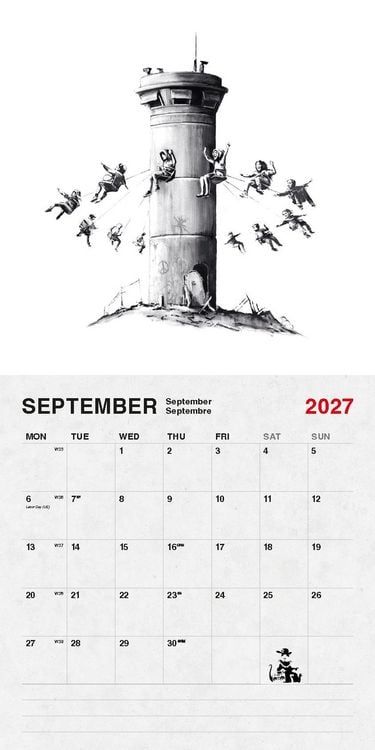 Produktbild: Banksy Kalender 2027