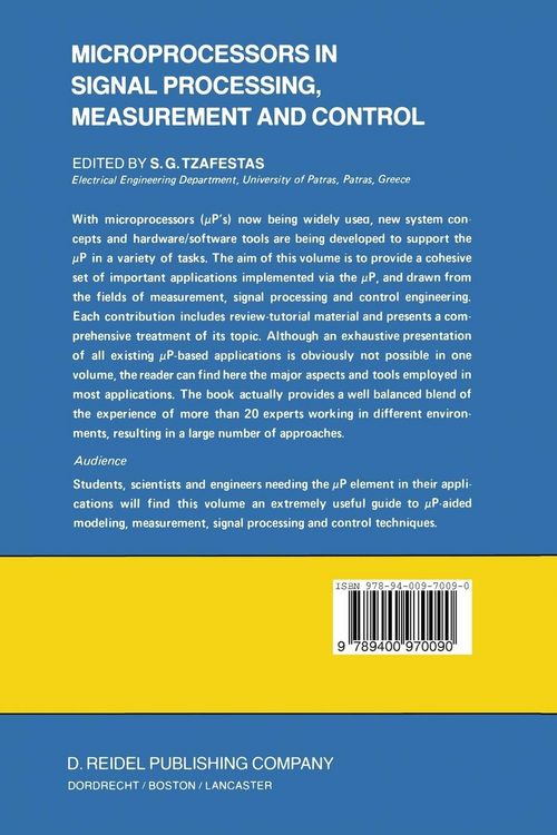 Produktbild: Microprocessors in Signal Processing, Measurement and Control