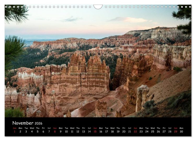 Produktbild: Beautiful Bryce Canyon (Wall Calendar 2026 DIN A3 landscape), CALVENDO 12 Month Wall Calendar