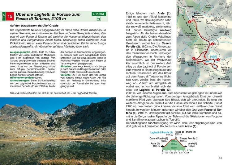 Produktbild: ROTHER Wanderf&uuml;hrer Veltlin - Bergamasker Alpen