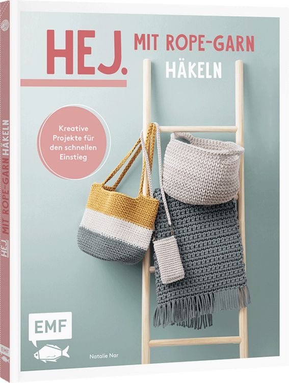 Produktbild: Hej. Mit Rope-Garn h&auml;keln super easy
