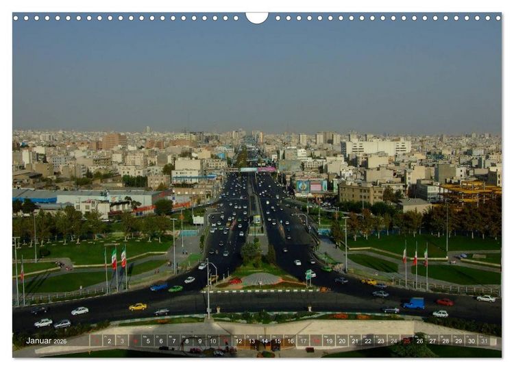 Produktbild: Iran - Eine Bilder-Reise (Wandkalender 2026 DIN A3 quer), CALVENDO Monatskalender