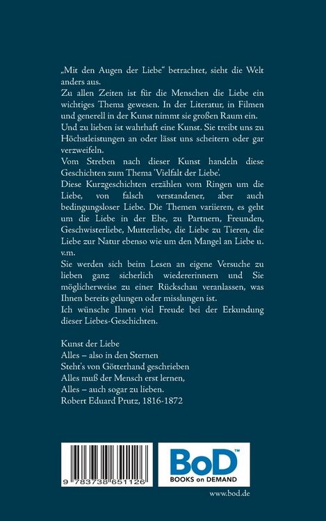 Produktbild: Mit den Augen eines Liebenden