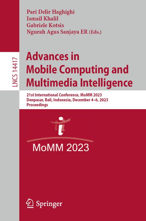 Produktbild: Advances in Mobile Computing and Multimedia Intelligence