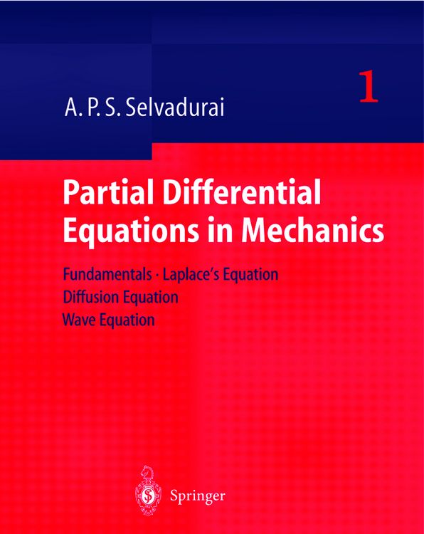 Produktbild: Partial Differential Equations in Mechanics 1