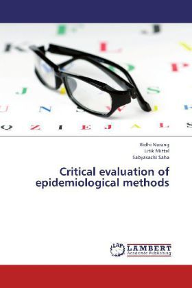 Produktbild: Narang, R: Critical evaluation of epidemiological methods
