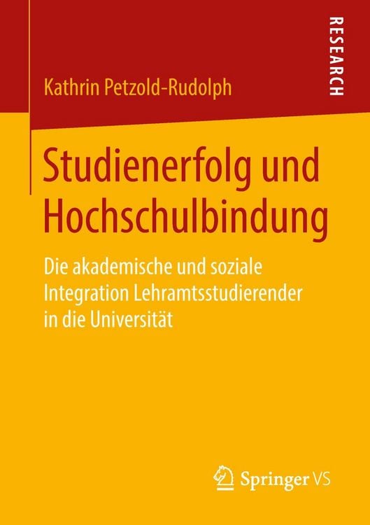 Produktbild: Studienerfolg und Hochschulbindung