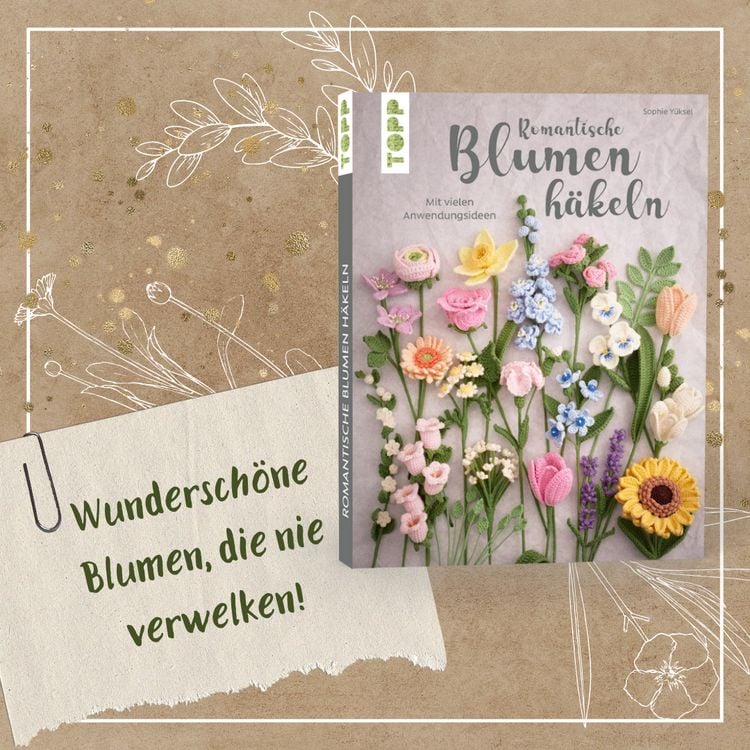 Produktbild: Romantische Blumen h&auml;keln