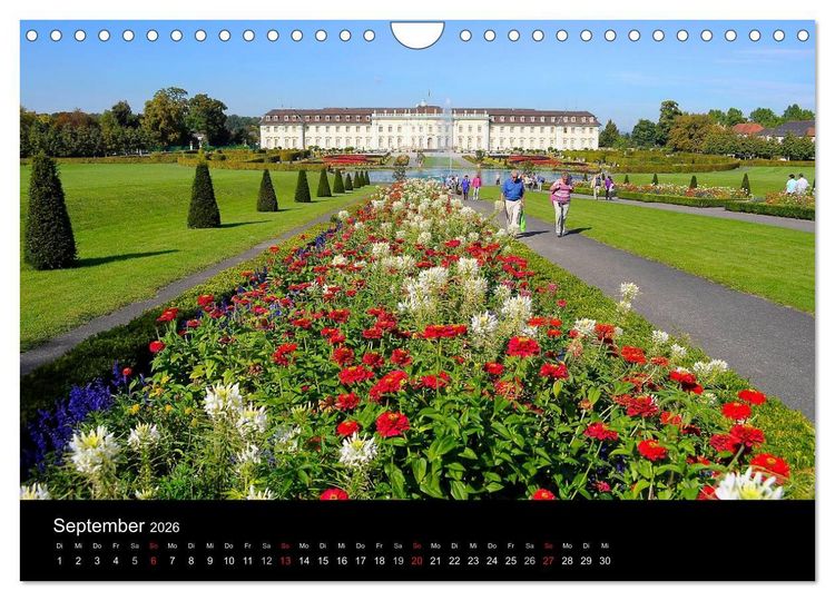 Produktbild: Baden-W&uuml;rttemberg 2026 (Wandkalender 2026 DIN A4 quer), CALVENDO Monatskalender