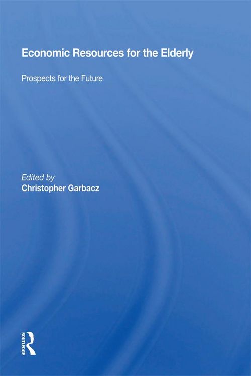 Produktbild: Economic Resources For The Elderly