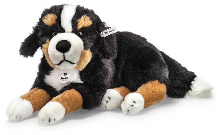 Produktbild: Steiff 079528 - Senni Berner Sennenhund, liegend, Pl&uuml;sch, 45 cm
