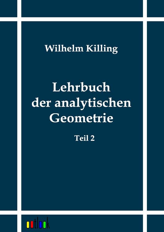 Produktbild: Lehrbuch der analytischen Geometrie