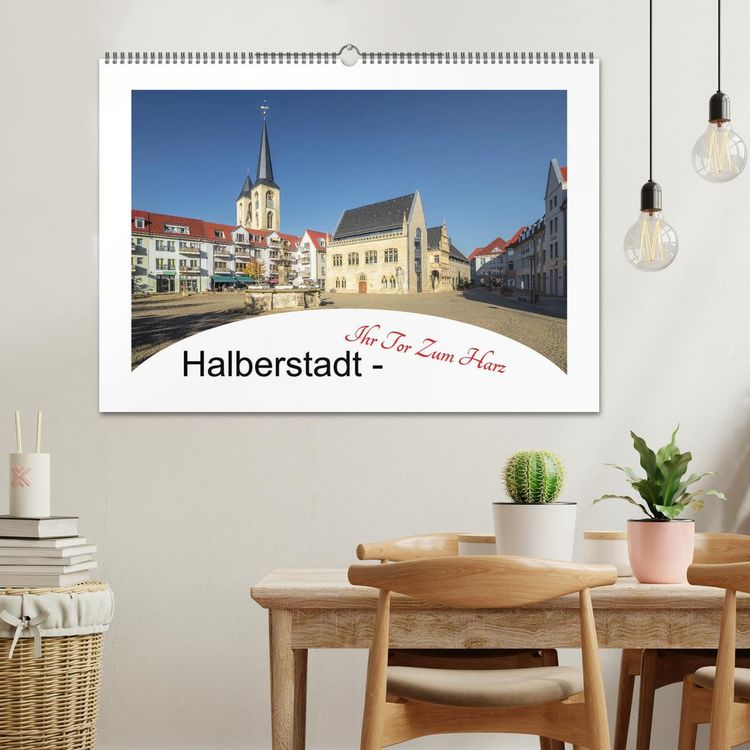 Produktbild: Halberstadt - Ihr Tor zum Harz (Wandkalender 2026 DIN A2 quer), CALVENDO Monatskalender