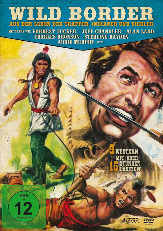 Produktbild: Wild Border - Aus dem Leben der Trapper, Indianer und Siedler [4 DVDs]