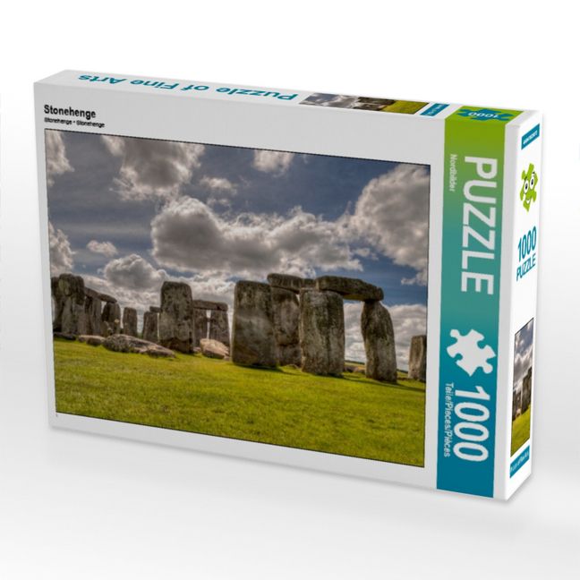 Produktbild: CALVENDO Puzzle Stonehenge | 1000 Teile Lege-Gr&ouml;&szlig;e 64x48cm Foto-Puzzle f&uuml;r gl&uuml;ckliche Stunden