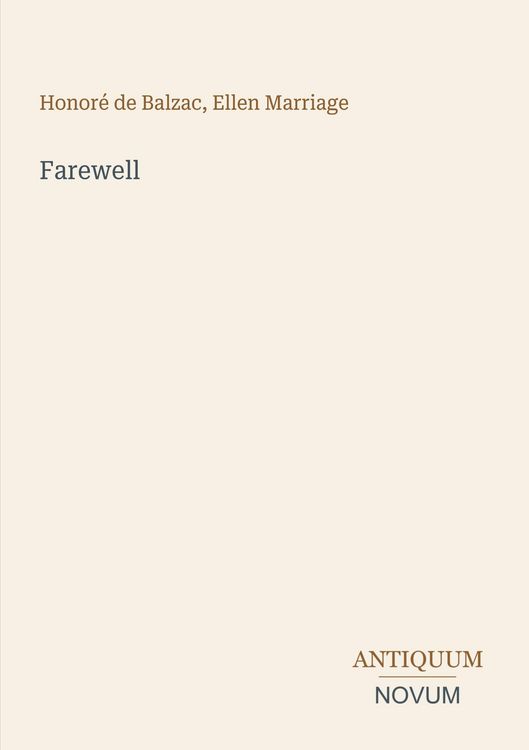 Produktbild: Farewell