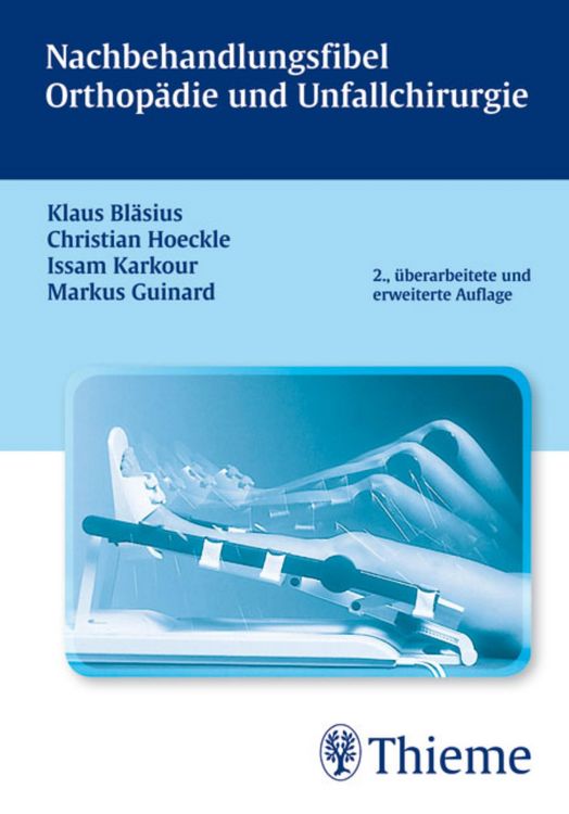 Produktbild: Nachbehandlungsfibel Orthop&auml;die und Unfallchirurgie
