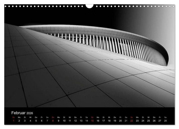 Produktbild: Black-Schwarz-Noir 2026 (Wandkalender 2026 DIN A3 quer), CALVENDO Monatskalender