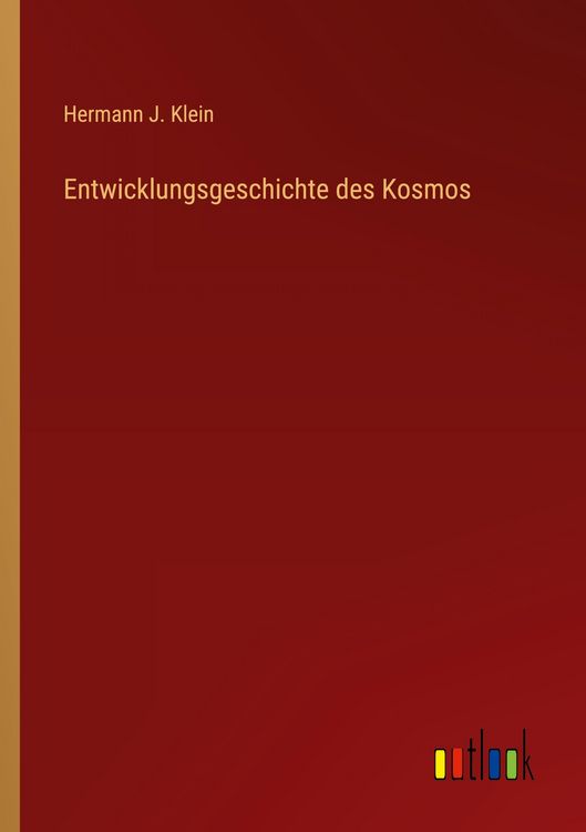 Produktbild: Entwicklungsgeschichte des Kosmos