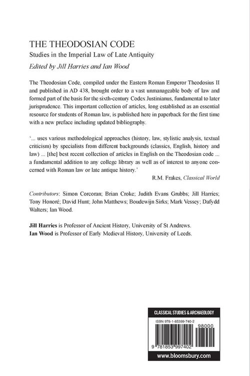 Produktbild: The Theodosian Code
