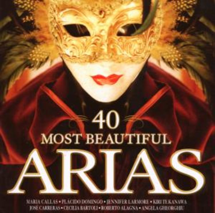 Produktbild: Various: 40 Most Beautiful Arias