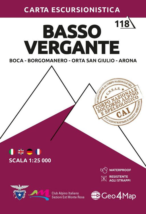 Produktbild: Basso Vergante. Boca, Borgomanero, Orta San Giulio, Arona 1: