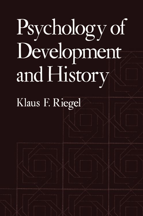 Produktbild: Psychology of Development and History