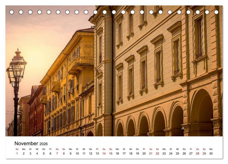 Produktbild: Piemont und Turin (Tischkalender 2026 DIN A5 quer), CALVENDO Monatskalender