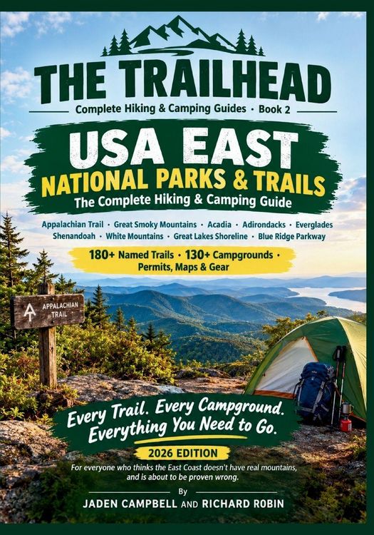Produktbild: USA EAST NATIONAL PARKS & TRAILS The Complete Hiking & Camping Guide