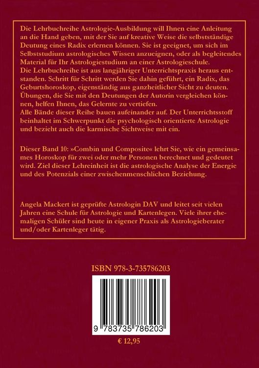 Produktbild: Astrologie-Ausbildung, Band 10
