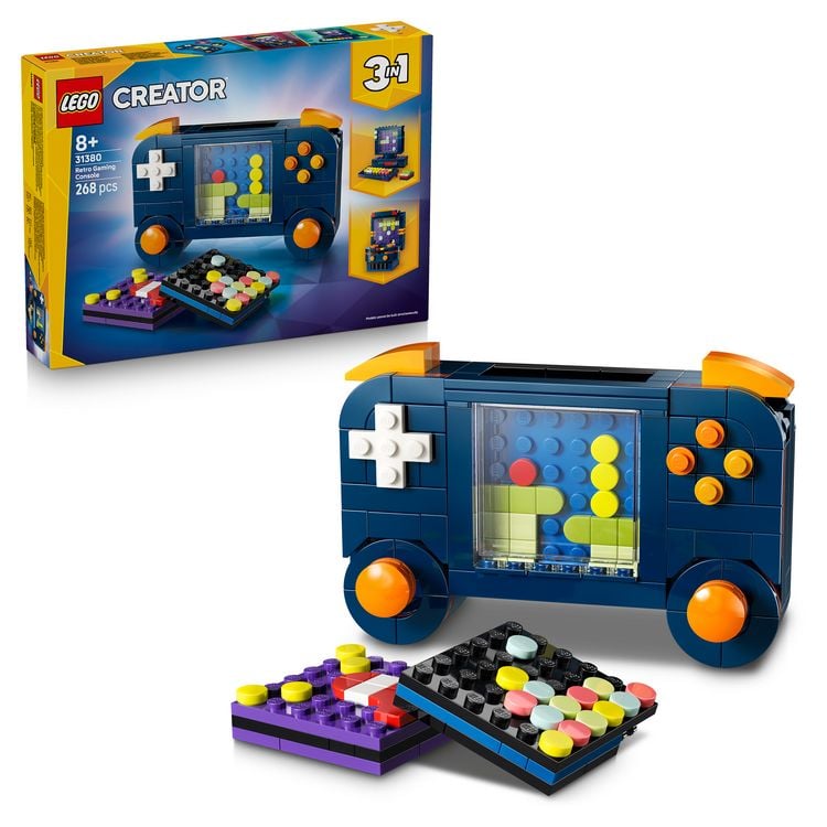 Produktbild: LEGO Creator 3-in-1-Set 31380 Retro-Spielkonsole, Spielzeug ab 8 Jahren