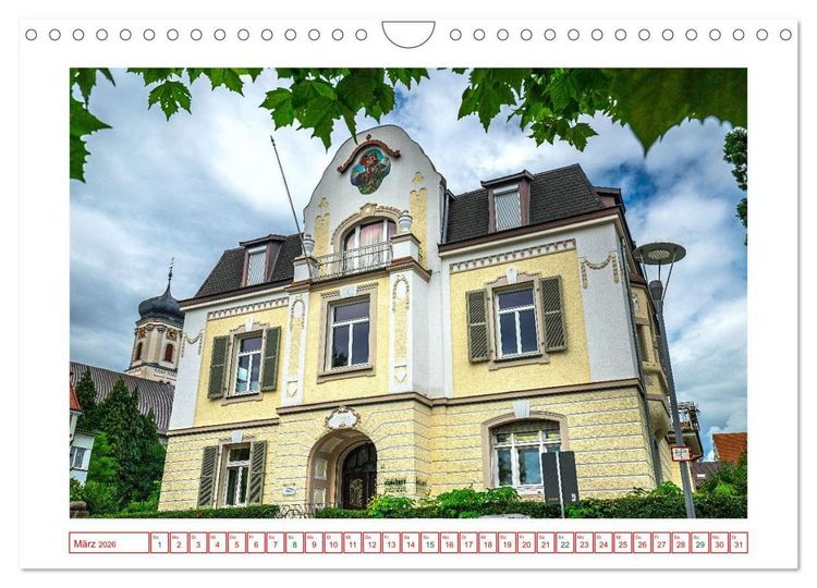 Produktbild: Tettnang - Bilder einer Stadt (Wandkalender 2026 DIN A4 quer), CALVENDO Monatskalender