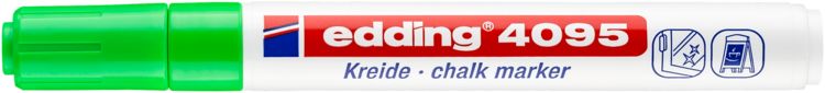 Produktbild: edding 4095 Kreidemarker hellgr&uuml;n