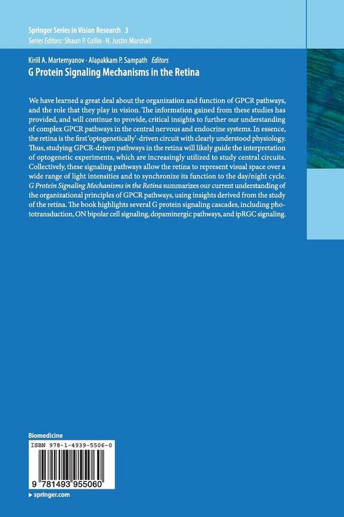Produktbild: G Protein Signaling Mechanisms in the Retina