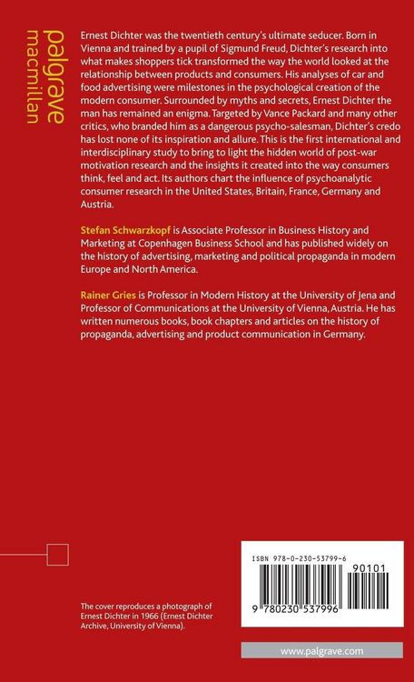 Produktbild: Ernest Dichter and Motivation Research