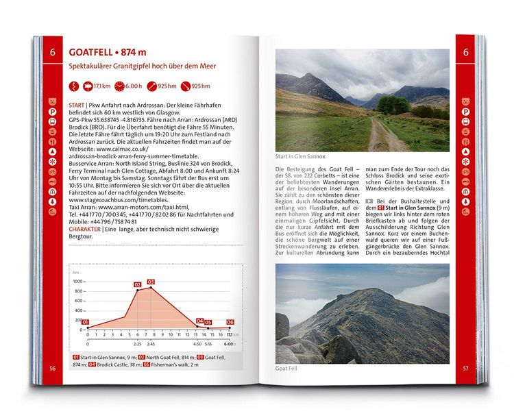 Produktbild: KOMPASS Wanderf&uuml;hrer Schottland, Wanderungen an den K&uuml;sten und in den Highlands 60 Touren mit Extra-Tourenkarte
