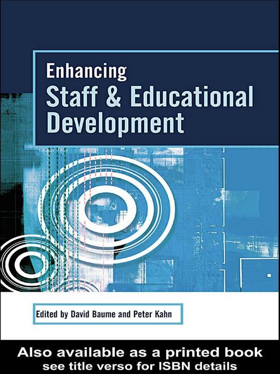 Produktbild: Enhancing Staff and Educational Development