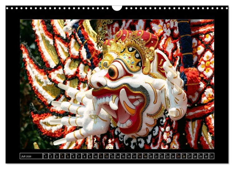 Produktbild: Bali - Details (Wandkalender 2026 DIN A3 quer), CALVENDO Monatskalender