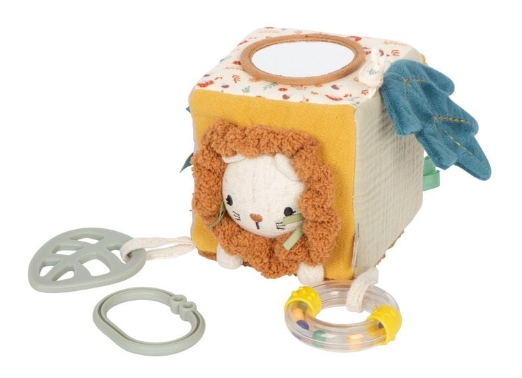 Produktbild: Babyspielzeug Spielw&uuml;rfel aus Stoff "Little Lion